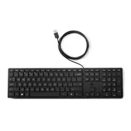 Rozbaleno - HP 320K černá / drátová klávesnice / USB / CZ-SK Layout / 1.8m / rozbaleno