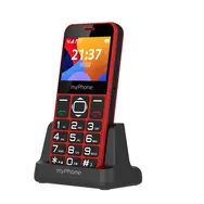 myPhone HALO 3 senior červená / 2.3" / 240 x 320 / 0.3MPx / 1000 mAh / micorSD / SOS funkce