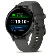 Garmin Venu 3S černo-šedá / Chytré hodinky / 1.2" / BT / ANT+ / Wi-Fi / 5ATM