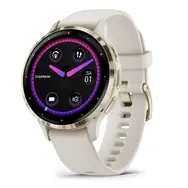 Garmin Venu 3S bílo-zlatá / Chytré hodinky / 1.2" / BT / ANT+ / Wi-Fi / 5ATM