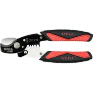 YATO Kleště štípací konektorové / Délka 170 mm / Max. vodič 1.6 - 3.2 mm / Max. šroub M3 / Max. izolace 10.5 mm