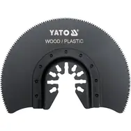 YATO Segmentový pilový list pro multifunkci na dřevo a plast / HSS / Průměr 88 mm / Rozteč zubů 1.4 mm / doprodej