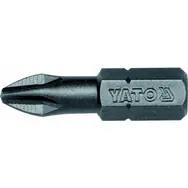 YATO Bit křížový PH2 / Rozměr 1|4” / Délka 25mm / HRC 58-62 / 50ks