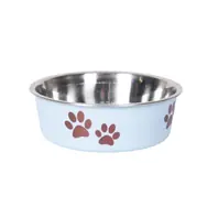 Karlie Miska nerezová s plastovým opláštěním modrá 14cm 450ml