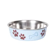 Karlie Miska nerezová s plastovým opláštěním modrá 21cm 1500ml