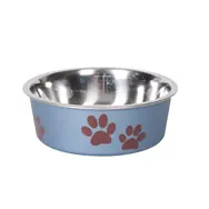 Karlie Miska nerezová s plastovým opláštěním metalická modrá 12cm 300ml