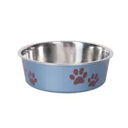 Karlie Miska nerezová s plastovým opláštěním metalická modrá 14cm 450ml