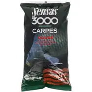Sensas Vnadící směs 3000 Carpes Rouge (Kapr-červená) 1kg