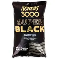 Sensas Vnadící směs 3000 Super Black Carpes (Kapr-černá) 1kg