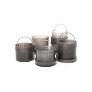 RidgeMonkey Kelímek Modular Hookbait Pots Black 4ks