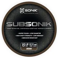 Sonik Vlasec Subsonik Brown 3000m 0,31mm 15lb