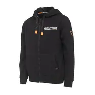Savage Gear Mikina Urban Zip Hoodie Black Ink M