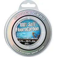 Savage Gear Vlasec Soft Fluoro Carbon 35m 0,49mm 15,2kg 33,5lb