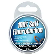Savage Gear Vlasec Soft Fluoro Carbon 50m 0,30mm 6kg 13,3lb