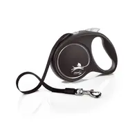 Flexi Black Design L 5m/50kg stříbrná / Vodítko