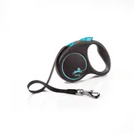 Flexi Black Design S 5m/15kg světlě modrá / Vodítko