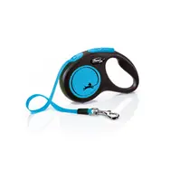 Flexi New Neon S 5m/15kg modrá / Vodítko