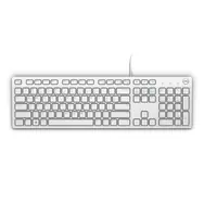 DELL KB-216 US bílá / Multimediální klávesnice / US / QWERTY / USB