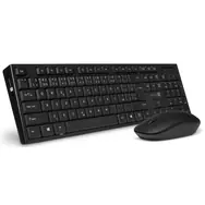 CONNECT IT CKM-7500-CS Combo černá / Set bezdrátové klávesnice + myši / CZ + SK layout / USB / 1000DPI 