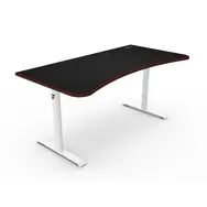 AROZZI ARENA Gaming Desk herní stůl černobílý / D:160cm / Š: 71-82cm / V: 71-81cm