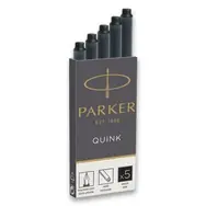 PARKER Quink Inkoustové bombičky černá 5ks / do plnicích per Parker