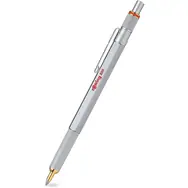 Rotring 800 stříbrná / kuličkové pero / barva náplně: černá
