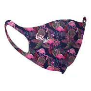 BAAGL Antibakterialní rouška pro děti Flamingo / 14.5x10.5 cm / ionty stříbra