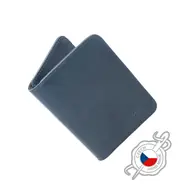 FIXED Wallet XL Kožená peněženka z pravé hovězí kůže modrá