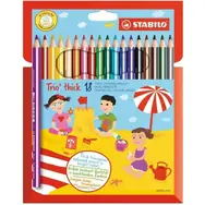 STABILO® Trio silná - 18 ks sada - 18 různých barev