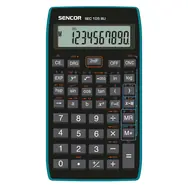 SENCOR SEC 105 BU / Kalkulačka / 10 místný LCD displej / 1xLR1130