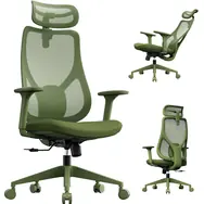 SENSE7 MOYO zelená / Kancelářské ergonomické křeslo / nosnost 150 kg