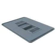 Elletipi BIG Víko pro velké plastové koše s filtrem proti zápachu / 21.5 x 29 cm
