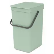 Brabantia Sort & Go Odpadkový koš 12 L zelená / 20 x 35.1 x 24.9 cm