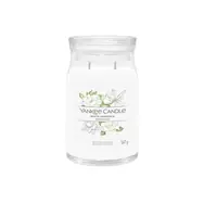 Yankee Candle Signature White Gardenia velká sklenice 567g / doba hoření až: 90h