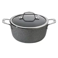 BALLARINI Salina 1005131 Hrnec se skleněnou poklicí 20 cm / 2.7 l / kovaný hliník 