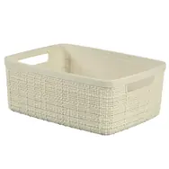 Curver Jute Úložný košík 5 l béžový / 20 x 27 x 11 cm
