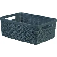 Curver Jute Úložný košík 5 l šedá / 20 x 27 x 11 cm