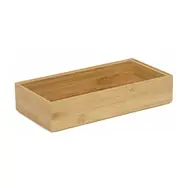 Compactor Bamboo Box XXL / Úložný organizér Compactor / 30 x 15 x 6.5 cm
