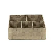 Compactor TEX Organizér na prádlo a doplňky - 5 dílný Taupe (šedo-béžový) / 32 x 25 x 8 cm