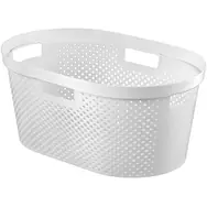 Curver Infinity Dots Koš na prádlo 40 l bílá 