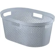 Curver Infinity Dots Koš na prádlo 40 l šedá