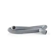 Nedis Vypouštěcí Hadice šedá / 22 mm / 19 mm / 0.5 Bar / 60 °C / 2.00 m / Aplikace: Myčka & Pračka 