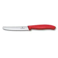 VICTORINOX Swiss Classic Nůž na rajčata 11 cm červená