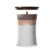 WoodWick Trilogy Radiant Cashmere svíčka velká