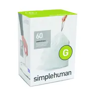 Simplehuman Sáčky do odpadkového koše 30 L  typ G zatahovací / 3 x 20 ks ( 60 sáčků )