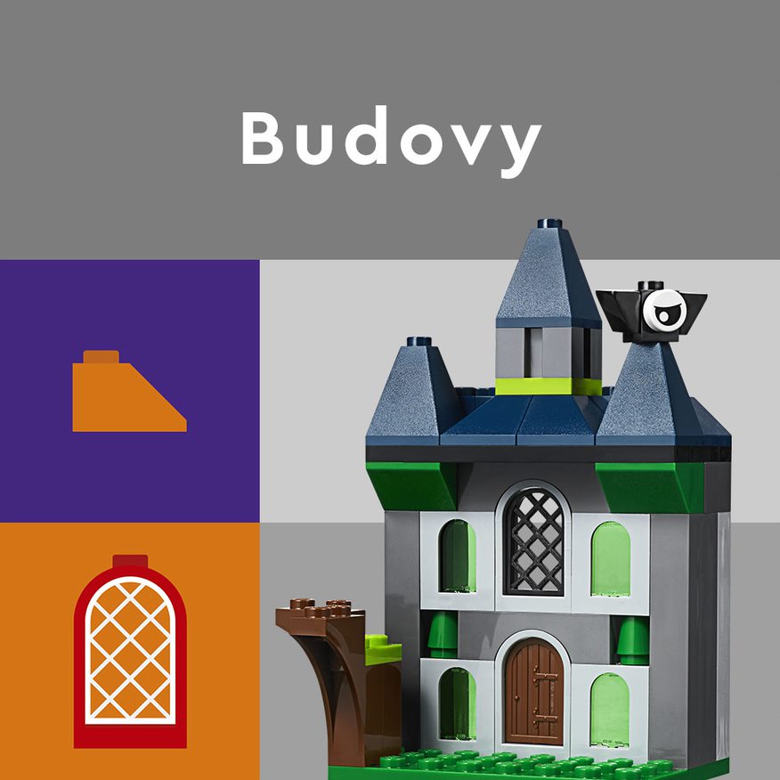 LEGO Vyhledavač dárků podle zájmu Budovy