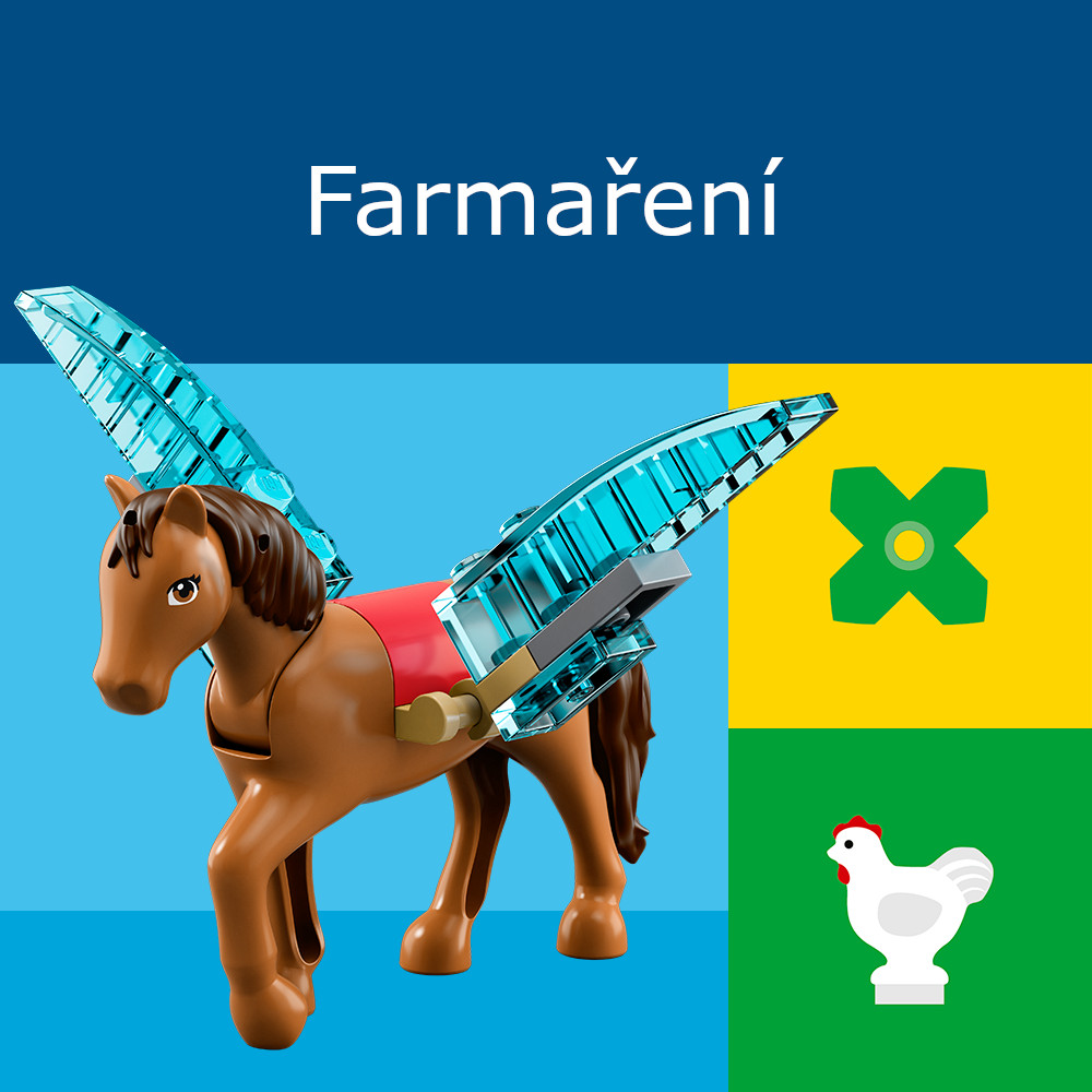 LEGO Vyhledavač dárků podle zájmu Farmaření