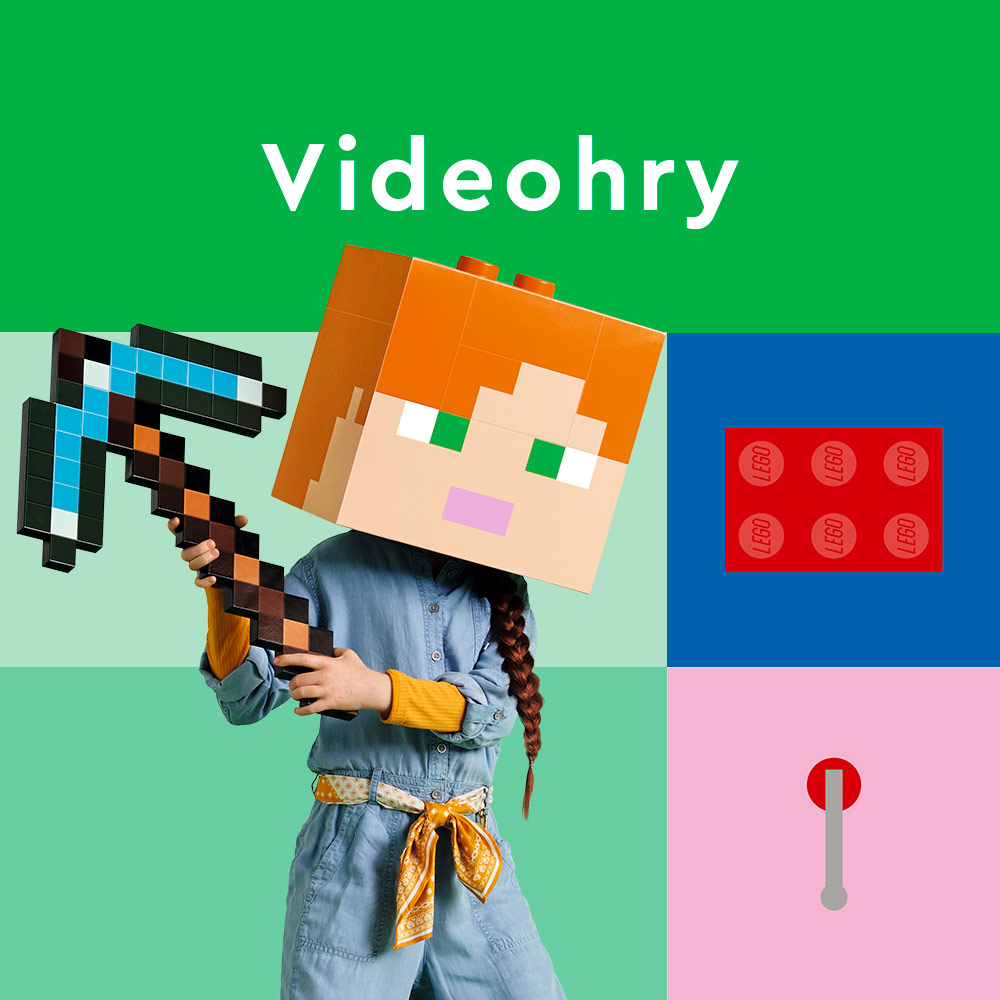 LEGO Vyhledavač dárků podle zájmu Filmy a hry