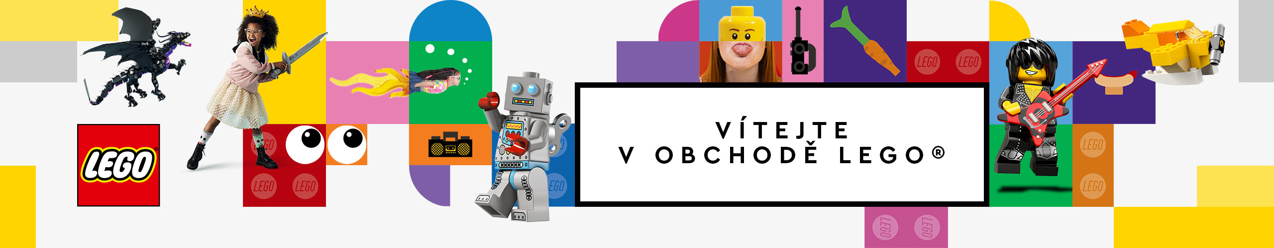 LEGO Welcome banner