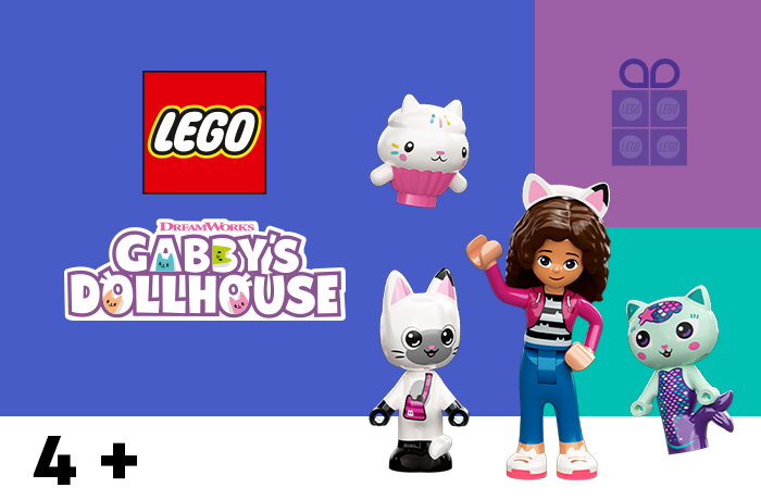 LEGO Vyhledavač dárků podle řady Gábinin kouzelný domek